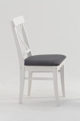 Стул ZiP-mebel Стул Ингольф ПМ белый/графит арт. R100754A08