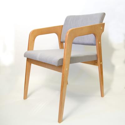 Стул ZiP-mebel Стул-кресло Шадди натур/серый арт. Z112550N01