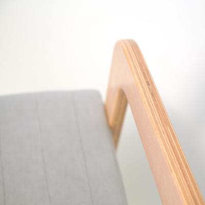 Стул ZiP-mebel Стул-кресло Шадди натур/серый арт. Z112550N01