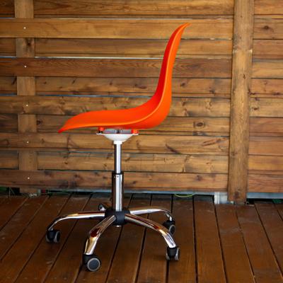 Кресло компьютерное ZiP-mebel Кресло компьютерное Смузи Хром лайт оранж арт. Z001900OCR