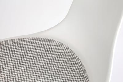 Кресло компьютерное ZiP-mebel Кресло компьютерное Смузи белый/гусиная лапка арт. Z001900A11