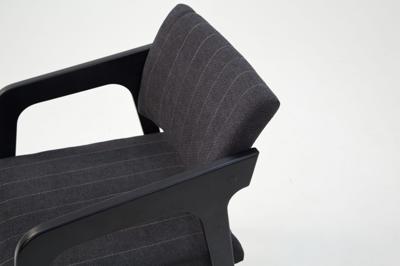 Стул ZiP-mebel Стул-кресло Шадди чёрный/синий арт. Z112550B03
