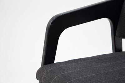 Стул ZiP-mebel Стул-кресло Шадди чёрный/синий арт. Z112550B03