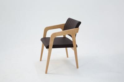 Стул ZiP-mebel Стул-кресло Шадди натур/темно-коричневый нубук арт. Z112550N24
