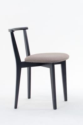 Стул ZiP-mebel Стул Франк ПМ чёрное дерево/гусиная лапка арт. R101712B12