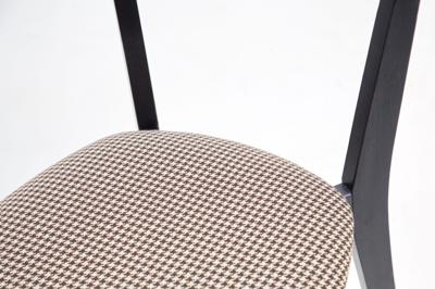 Стул ZiP-mebel Стул Франк ПМ чёрное дерево/гусиная лапка арт. R101712B12