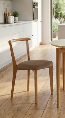 Стул ZiP-mebel Стул Франк ПМ натур/бежевая рогожка арт. R101712N32