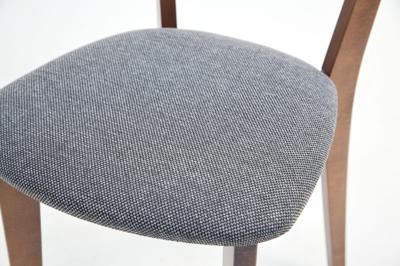Стул ZiP-mebel Стул Франк ПМ орех/графит рогожка арт. R101712W08