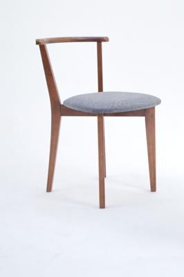 Стул ZiP-mebel Стул Франк ПМ орех/графит рогожка арт. R101712W08