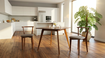 Стул ZiP-mebel Стул Франк ПМ орех/бежевая рогожка арт. R101712W32