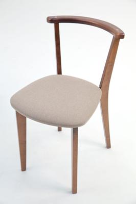 Стул ZiP-mebel Стул Франк ПМ орех/бежевая рогожка арт. R101712W32