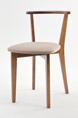 Стул ZiP-mebel Стул Франк ПМ орех/бежевая рогожка арт. R101712W32