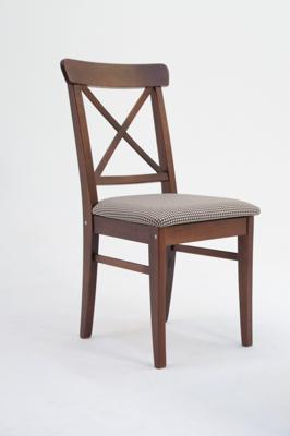 Стул ZiP-mebel Стул Ингольф ПМ орех/гусиная лапка бежевый арт. R100754W12