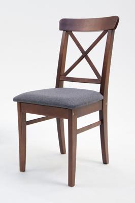 Стул ZiP-mebel Стул Ингольф ПМ орех/графит арт. R100754W08
