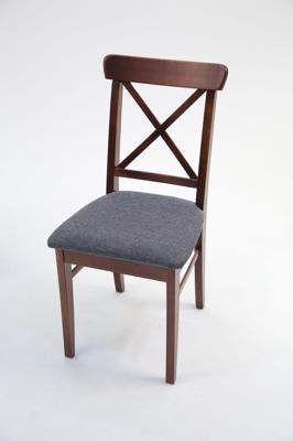 Стул ZiP-mebel Стул Ингольф ПМ орех/графит арт. R100754W08