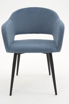 Стул ZiP-mebel Стул Пичч чёрный / синий арт. Z212902B03