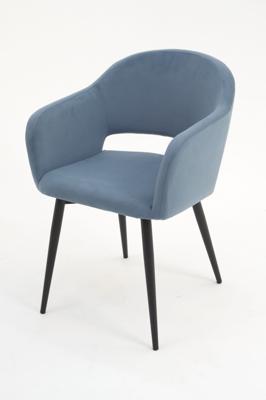 Стул ZiP-mebel Стул Пичч чёрный / синий арт. Z212902B03