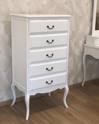 Комод ZiP-mebel Комод Малонн Ави 5 ящиков Белый арт. Q207155A00