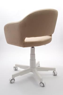 Кресло компьютерное ZiP-mebel Кресло Бабби белый / бежевый арт. Z218907A02