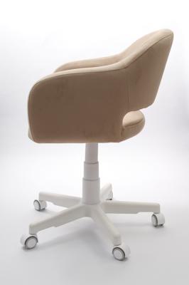 Кресло компьютерное ZiP-mebel Кресло Бабби белый / бежевый арт. Z218907A02