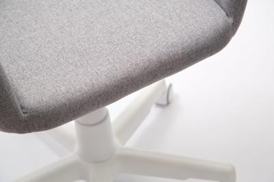 Кресло компьютерное ZiP-mebel Кресло Бабби белый / серый арт. Z218907A01