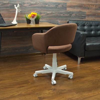 Кресло компьютерное ZiP-mebel Кресло Бабби белый / коричневый арт. Z218907A03