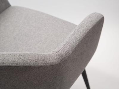 Стул ZiP-mebel Стул Пичч чёрный / серый арт. Z212902B001