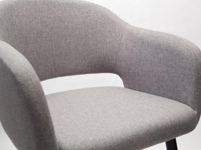 Стул ZiP-mebel Стул Пичч чёрный / серый арт. Z212902B001