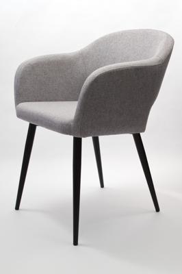 Стул ZiP-mebel Стул Пичч чёрный / серый арт. Z212902B001