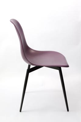Стул ZiP-mebel Стул Туссе чёрный /фиолетовый арт. R100775BVV