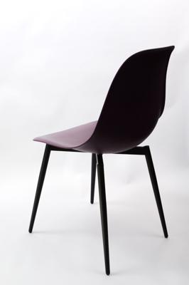 Стул ZiP-mebel Стул Туссе чёрный /фиолетовый арт. R100775BVV