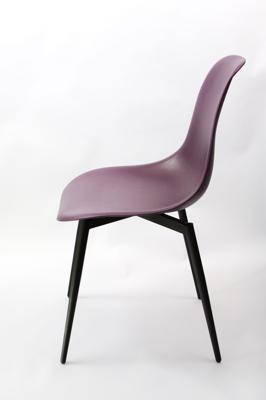 Стул ZiP-mebel Стул Туссе чёрный /фиолетовый арт. R100775BVV