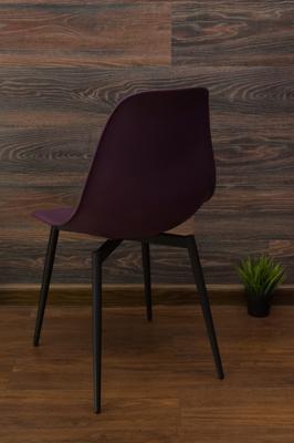 Стул ZiP-mebel Стул Туссе чёрный /фиолетовый арт. R100775BVV