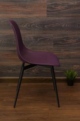 Стул ZiP-mebel Стул Туссе чёрный /фиолетовый арт. R100775BVV