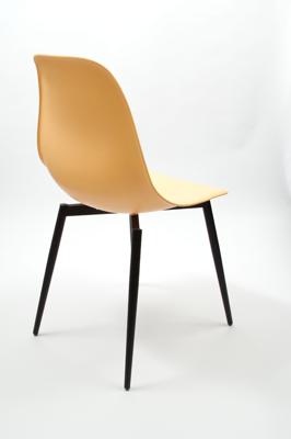Стул ZiP-mebel Стул Туссе чёрный /персиковый арт. R100775BPP