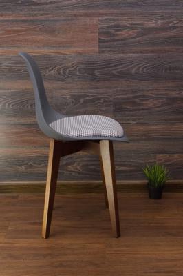 Стул ZiP-mebel Стул Сашш орех /серый, серый ГЛ арт. R101771W1G