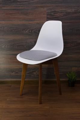 Стул ZiP-mebel Стул Сашш орех /белый, серый ГЛ арт. R101770W11