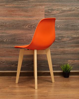 Стул ZiP-mebel Стул Сашш натур /оранжевый арт. R100774NOO