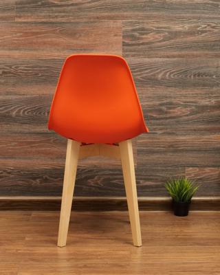 Стул ZiP-mebel Стул Сашш натур /оранжевый арт. R100774NOO