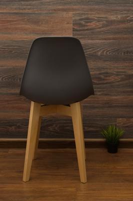 Стул ZiP-mebel Стул Сашш натур /серый, серая гусиная лапка арт. R101771N1G