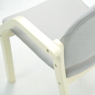 Стул ZiP-mebel Стул-кресло Джуно 2.0 слоновая кость/серый арт. Z112804S01