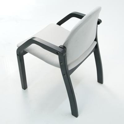 Стул ZiP-mebel Стул-кресло Джуно 2.0 чёрное дерево/серый арт. Z112808B01
