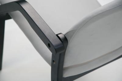 Стул ZiP-mebel Стул-кресло Джуно 2.0 чёрное дерево/серый арт. Z112808B01