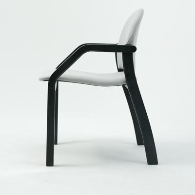 Стул ZiP-mebel Стул-кресло Джуно 2.0 чёрное дерево/серый арт. Z112808B01