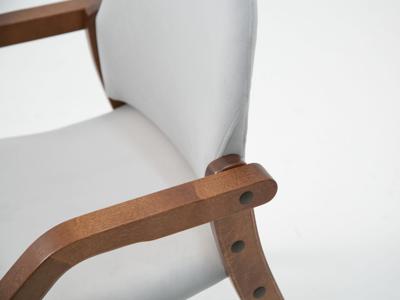 Стул ZiP-mebel Стул-кресло Джуно 2.0 орех/серый арт. Z112808W01