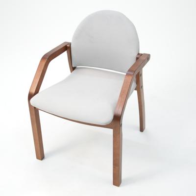 Стул ZiP-mebel Стул-кресло Джуно 2.0 орех/серый арт. Z112808W01