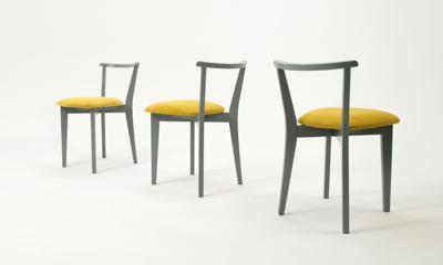 Стул ZiP-mebel Стул Франк ПМ серый/жёлтый арт. R101737G16