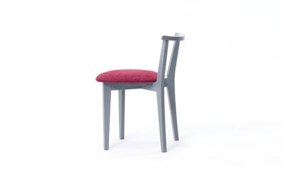 Стул ZiP-mebel Стул Франк ПМ серый/красный арт. R101737G05