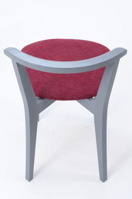 Стул ZiP-mebel Стул Франк ПМ серый/красный арт. R101737G05