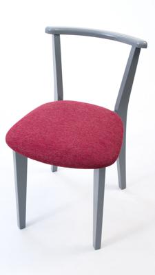 Стул ZiP-mebel Стул Франк ПМ серый/красный арт. R101737G05